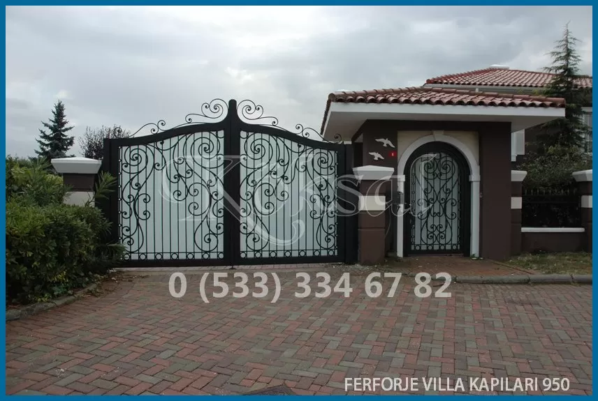Ferforje Villa Kapıları 950