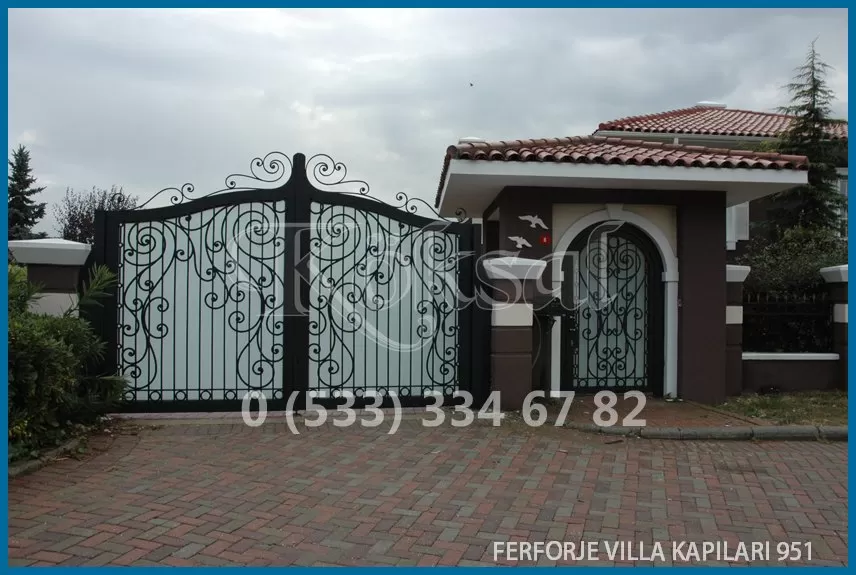 Ferforje Villa Kapıları 951