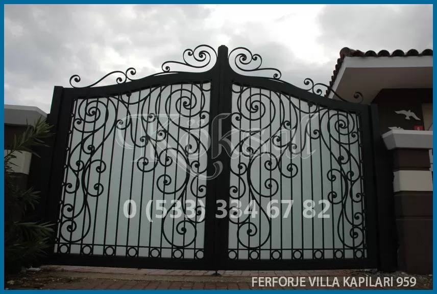 Ferforje Villa Kapıları 959
