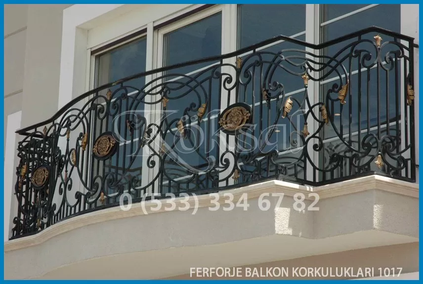 Ferforje Balkon Korkulukları 1017