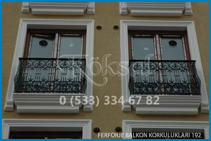 Ferforje Balkon Korkulukları 192