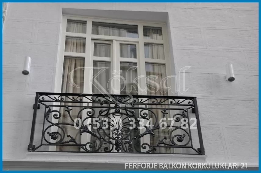 Ferforje Balkon Korkulukları 21