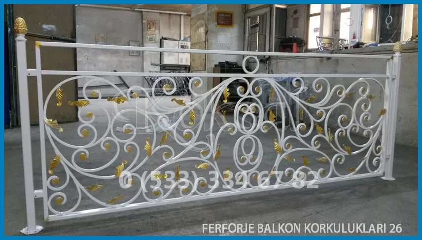 Ferforje Balkon Korkulukları 26