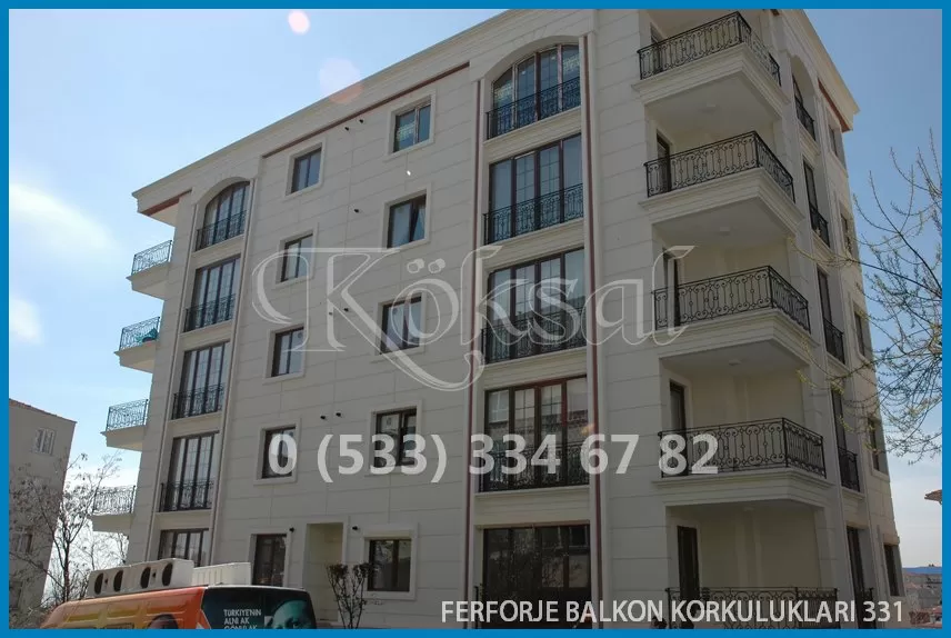 Ferforje Balkon Korkulukları 331