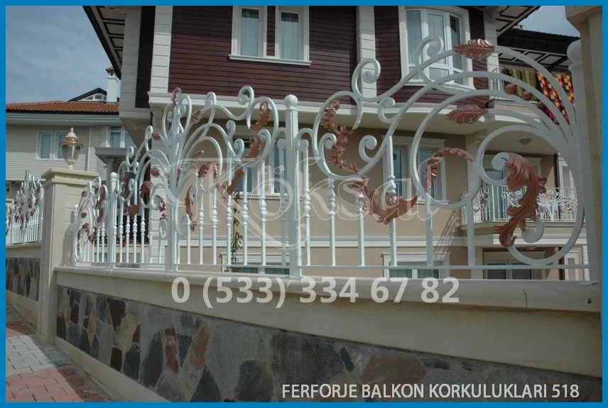 Ferforje Balkon Korkulukları 518