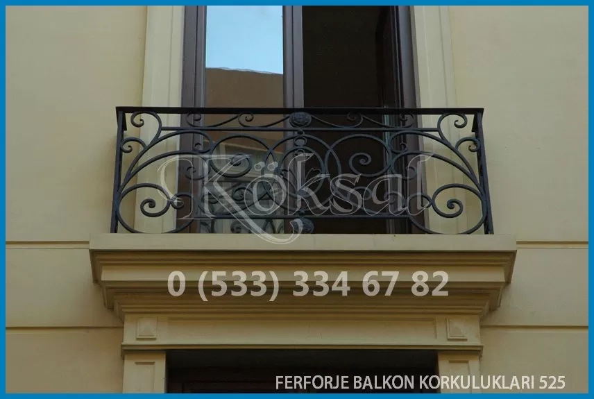 Ferforje Balkon Korkulukları 525