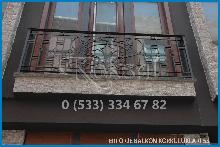 Ferforje Balkon Korkulukları 53