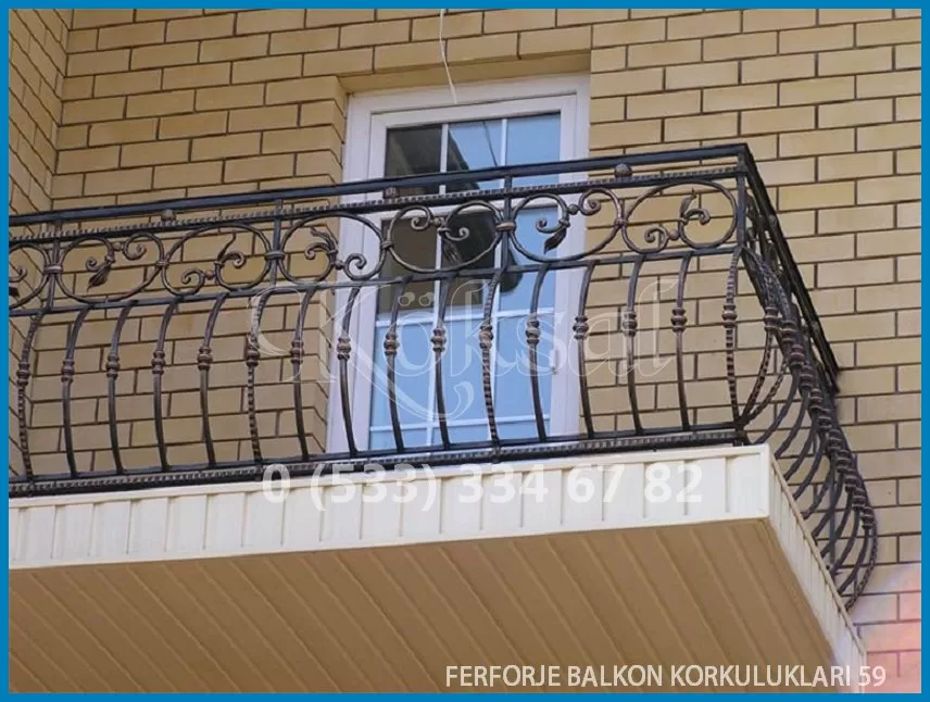 Ferforje Balkon Korkulukları 59