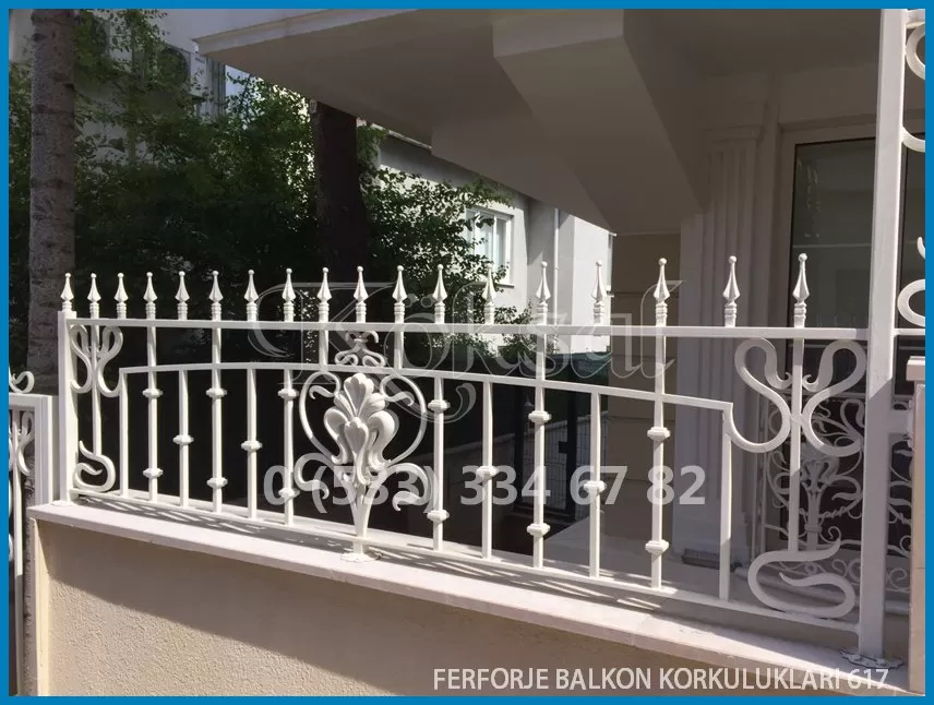 Ferforje Balkon Korkulukları 617