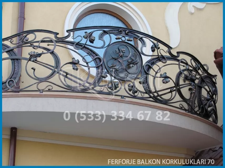 Ferforje Balkon Korkulukları 70