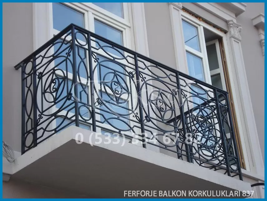 Ferforje Balkon Korkulukları 837