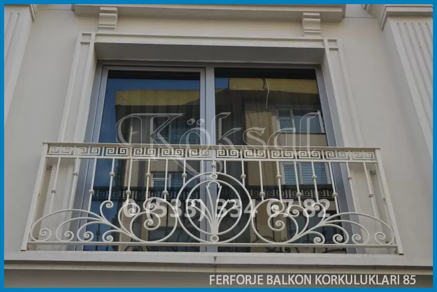 Ferforje Balkon Korkulukları 85