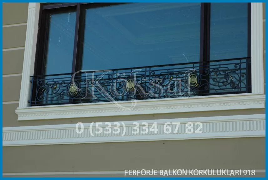 Ferforje Balkon Korkulukları 918