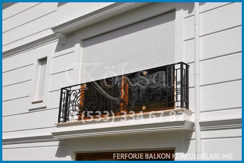 Ferforje Balkon Korkulukları 949