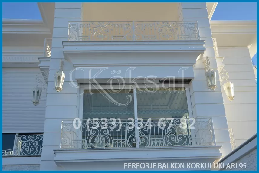 Ferforje Balkon Korkulukları 95