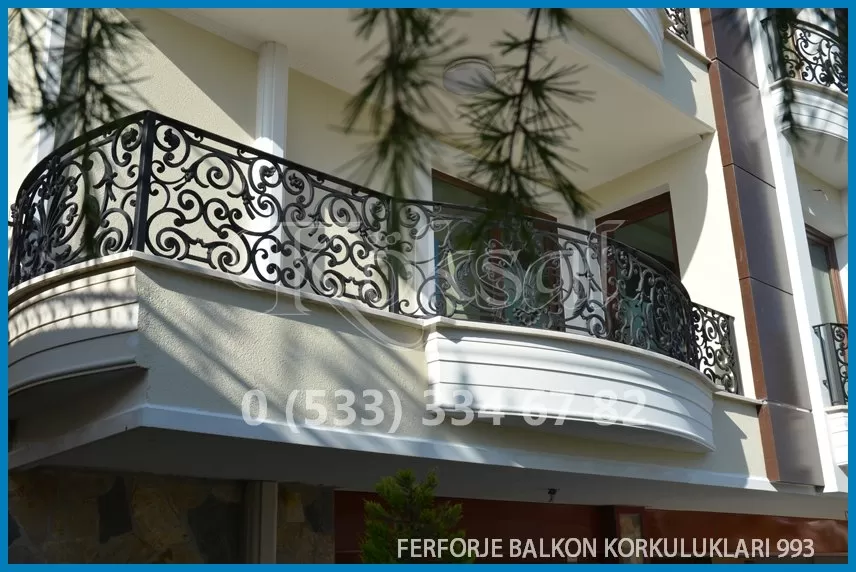 Ferforje Balkon Korkulukları 993