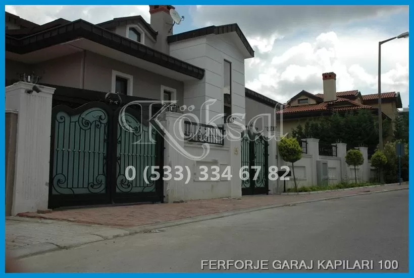 Ferforje Garaj Kapıları 100