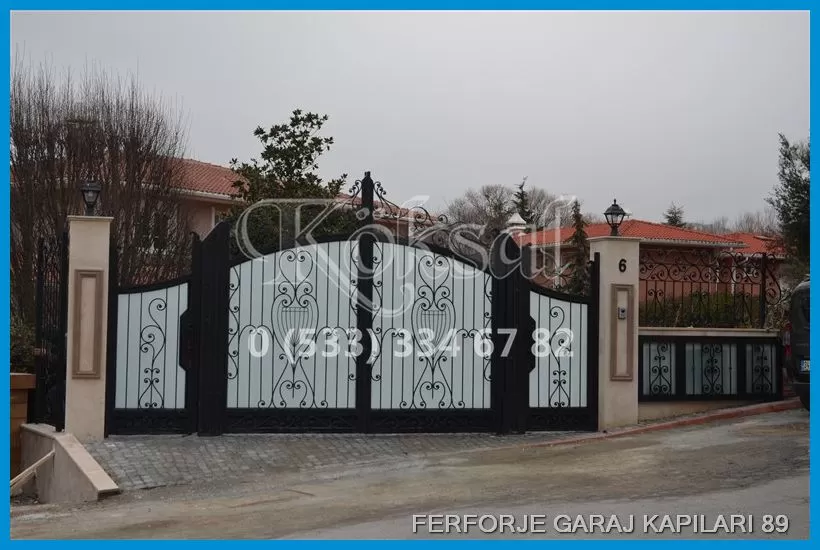 Ferforje Garaj Kapıları 89