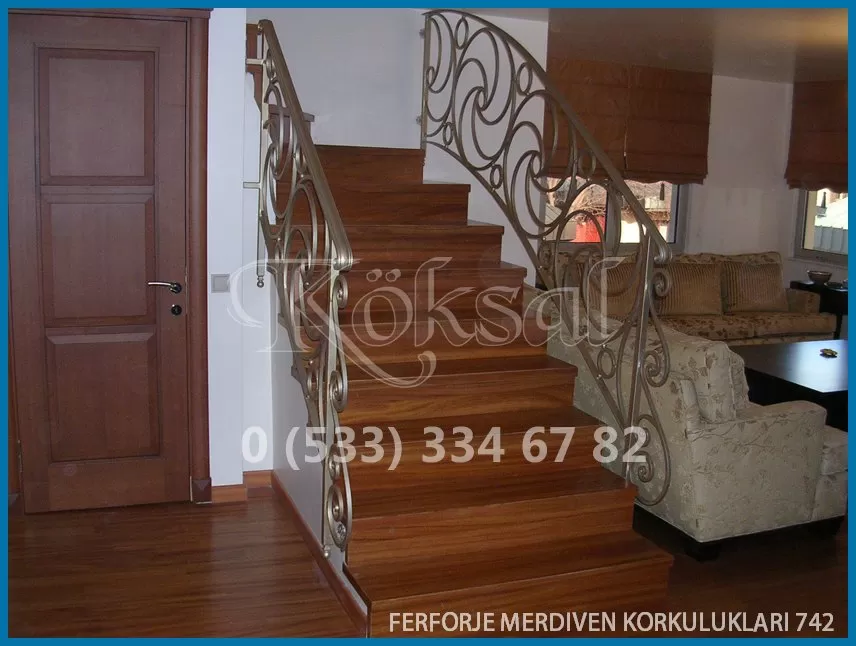 Ferforje Merdiven Korkulukları 742