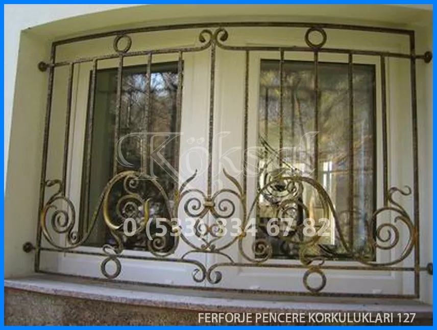Ferforje Pencere Korkulukları 127