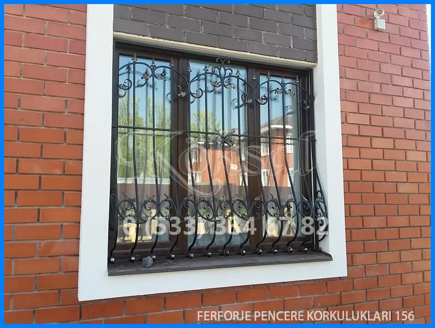 Ferforje Pencere Korkulukları 156