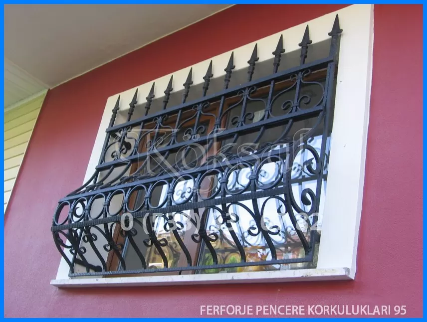 Ferforje Pencere Korkulukları 95