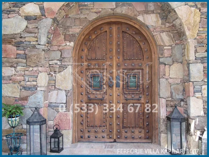 Ferforje Villa Kapıları 1007
