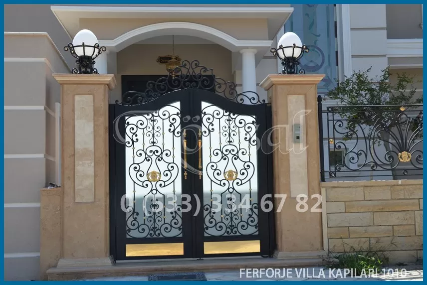 Ferforje Villa Kapıları 1010