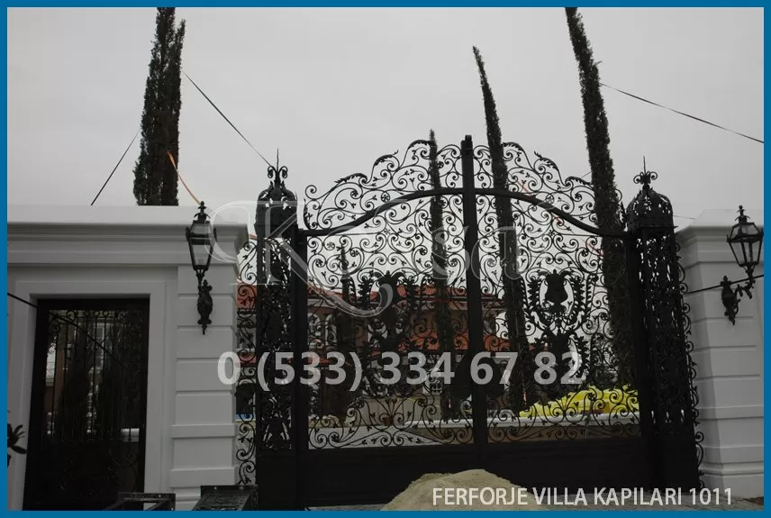 Ferforje Villa Kapıları 1011