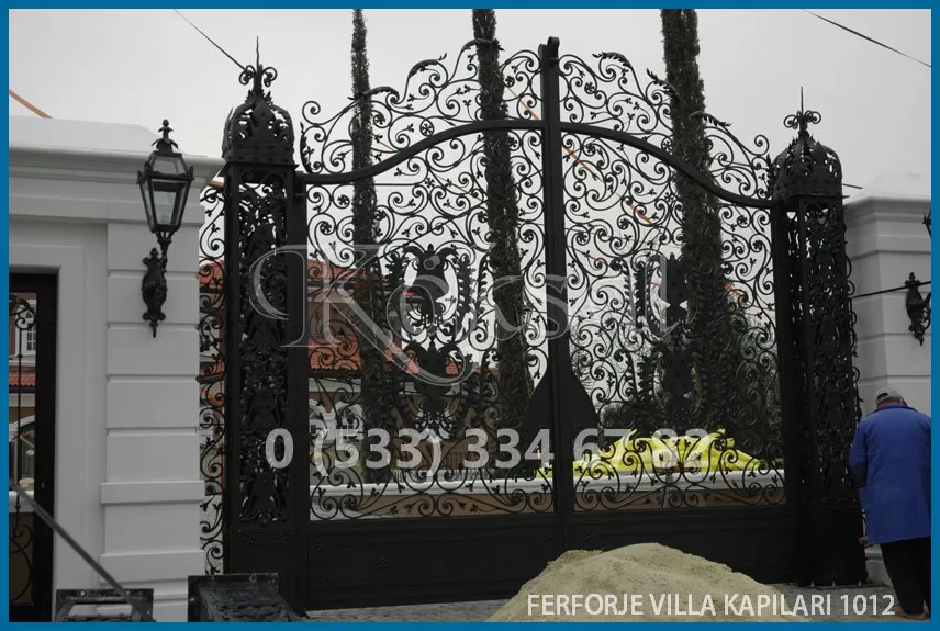 Ferforje Villa Kapıları 1012