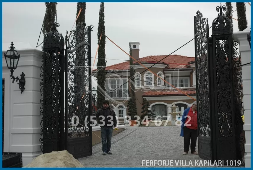 Ferforje Villa Kapıları 1019
