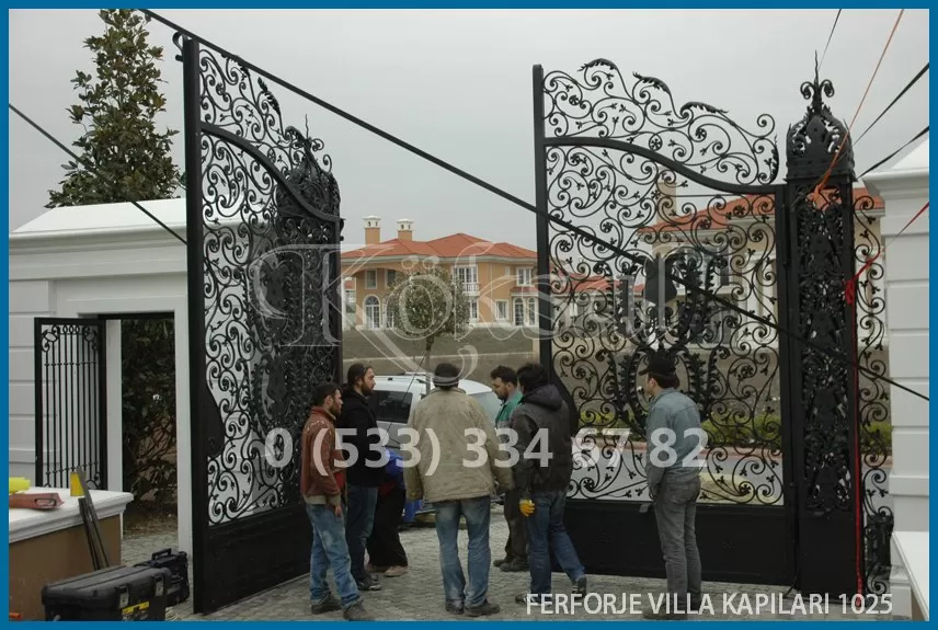 Ferforje Villa Kapıları 1025