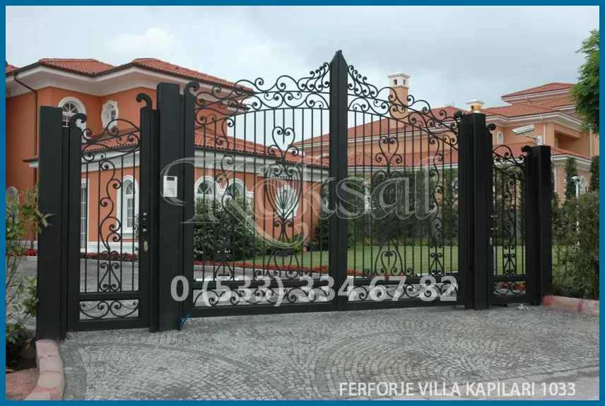 Ferforje Villa Kapıları 1033