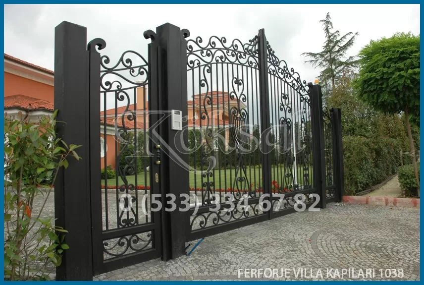 Ferforje Villa Kapıları 1038