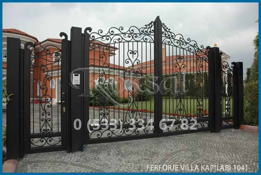 Ferforje Villa Kapıları 1041