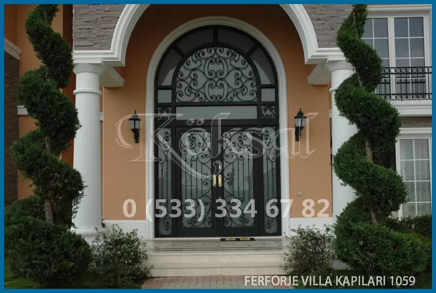 Ferforje Villa Kapıları 1059