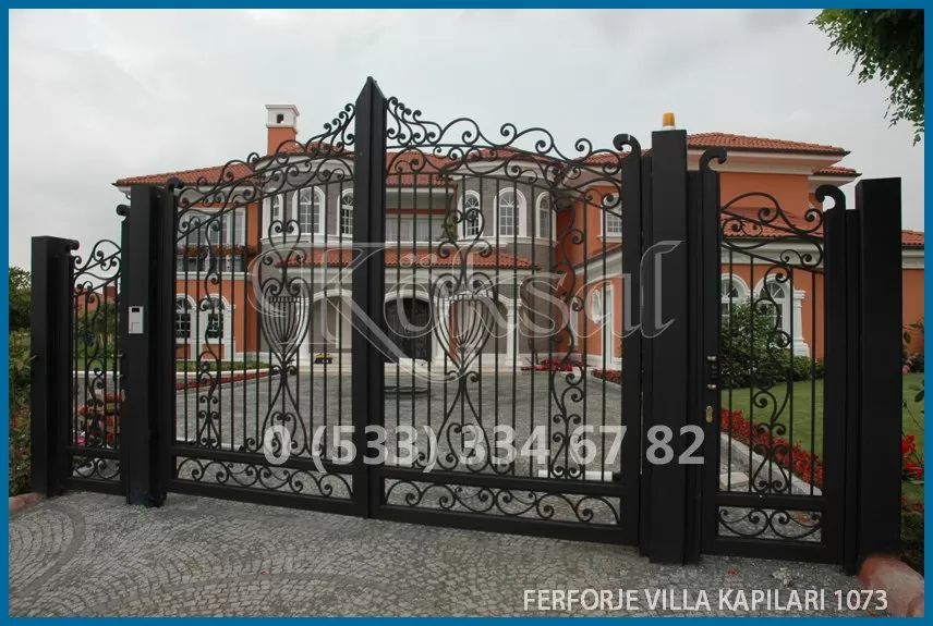 Ferforje Villa Kapıları 1073