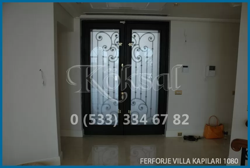Ferforje Villa Kapıları 1080