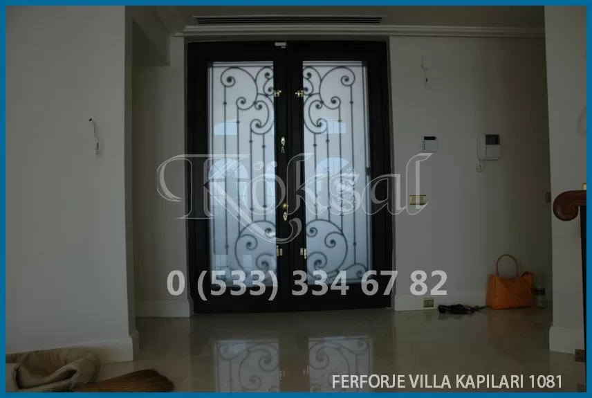 Ferforje Villa Kapıları 1081