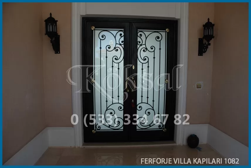Ferforje Villa Kapıları 1082