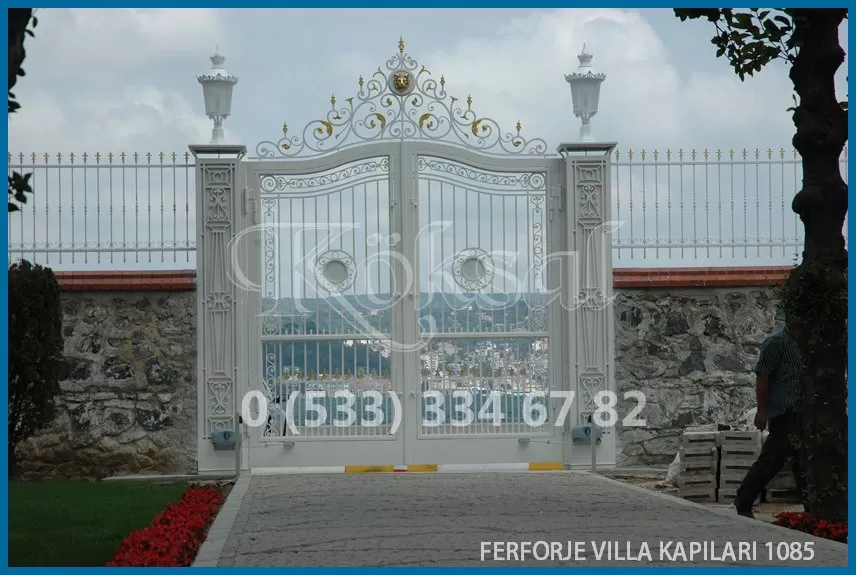 Ferforje Villa Kapıları 1085