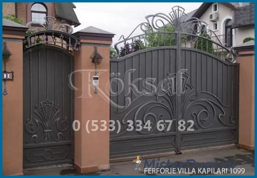 Ferforje Villa Kapıları 1099