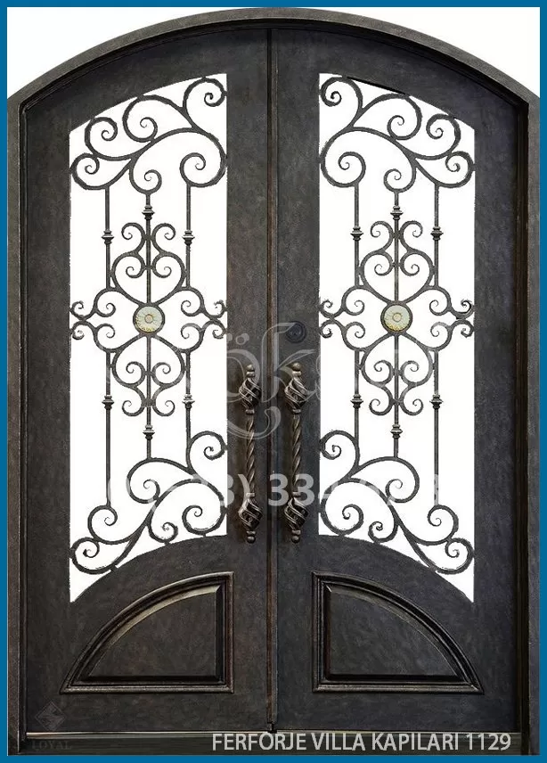 Ferforje Villa Kapıları 1129