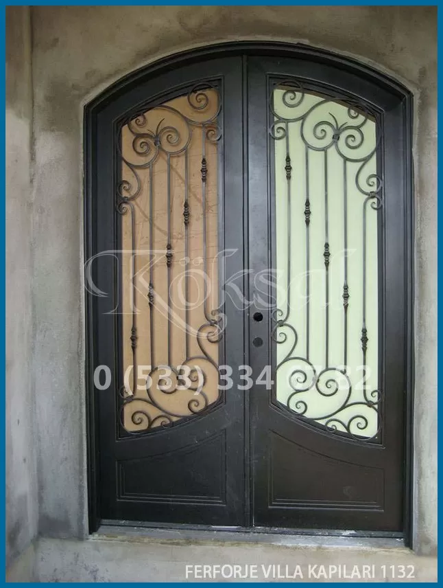 Ferforje Villa Kapıları 1132