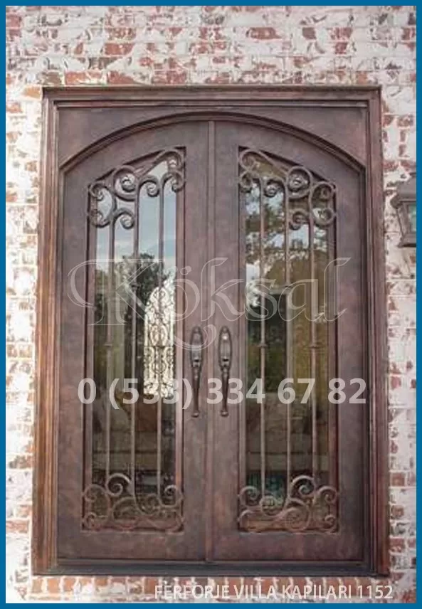 Ferforje Villa Kapıları 1152