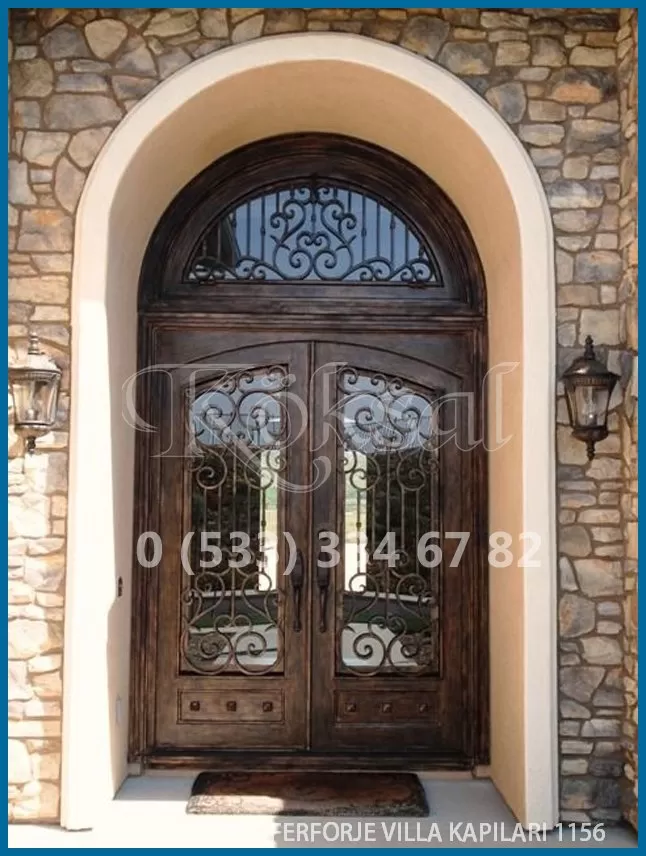Ferforje Villa Kapıları 1156
