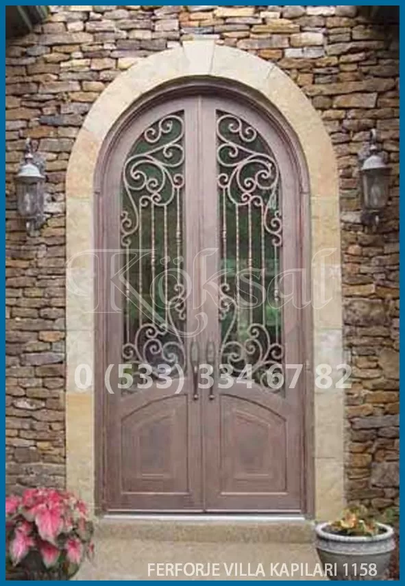 Ferforje Villa Kapıları 1158