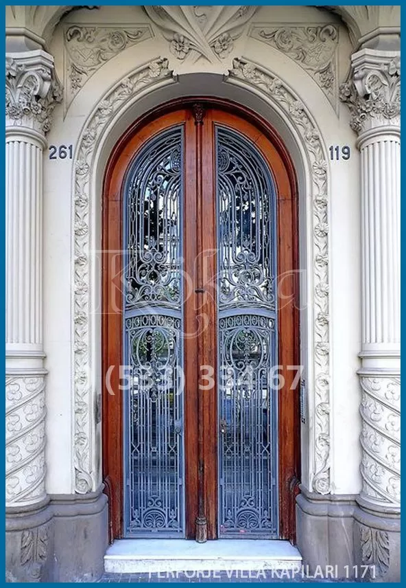 Ferforje Villa Kapıları 1171