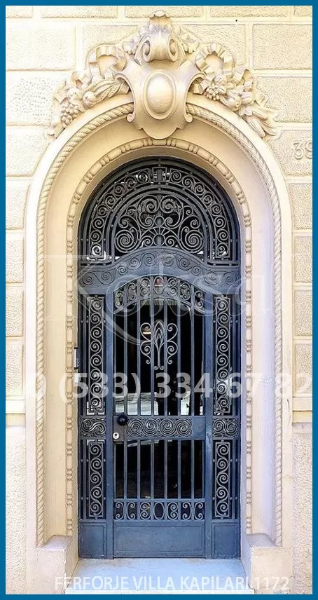 Ferforje Villa Kapıları 1172