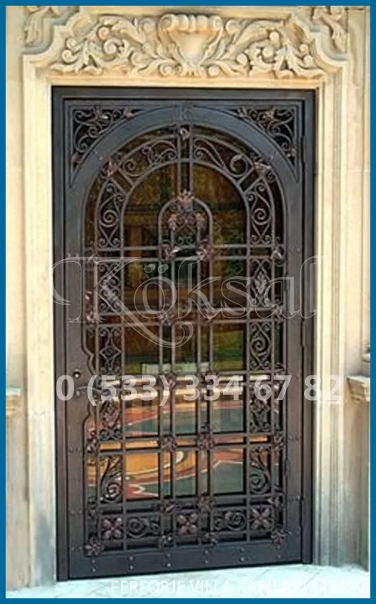 Ferforje Villa Kapıları 1181